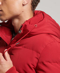 Blousons matelassés légers de longueur standard pour hommes, coupe-vent, vêtements d'extérieur d'hiver pour hommes, blouson matelassé à faible MOQ - Product Image 3