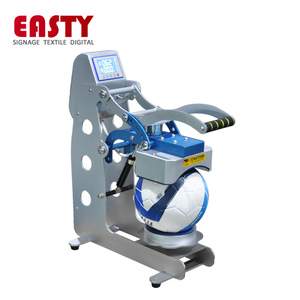 Machine de presse de chaleur d'impression de sublimation de boule sur le transfert de chaleur de football de basket-ball - Product Image 5