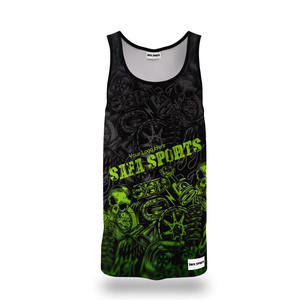 SAFA SPORTS imprimé personnalisé léger coupe sèche maillot de paintball haute qualité haut débardeur meilleur design maillot de sport personnalisé - Product Image 1
