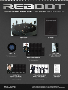 TREASURE - 2ème album complet [ REBOOT ] YG TAG VER. Album KPOP Best Seller en Corée - Product Image 3