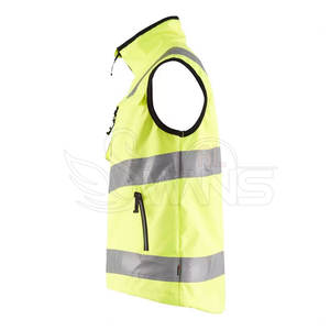 แจ็กเก็ต Vis สูงปลอดภัยสำหรับใส่ทำงานความปลอดภัยออกแบบตามสั่ง - Product Image 4