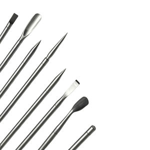 Empujador de Cutículas Profesional de Doble Cabeza, Herramienta de Salón de Belleza de Acero Inoxidable Duradero de Alta Calidad, Removedor de Piel Muerta, Estilo Ruso - Product Image 3