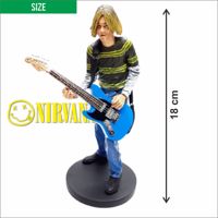 Action Figure Kurt Cobain Nirvana Met Gitaar