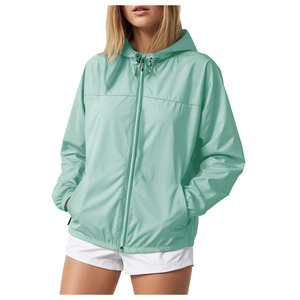 Chaqueta Softshell Ligera de Talla Grande para Mujer, Cortavientos Transpirable con Cremallera para Senderismo, Camping, Escalada, Impermeable - Product Image 2