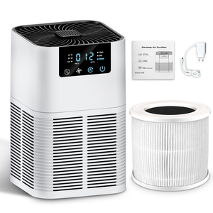 2026 Trend Home Desktop <b>Portable</b> Anion True H13 HEPA Air Cleaner Purifier With Aroma <b>Diffuser</b> and Air Quality Monitor - Product Image 2