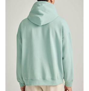 Sweat-shirts pour hommes surdimensionnés, basiques, en coton mélangé, vêtements de marque personnalisés, logo, streetwear unisexe, sweat-shirt pour hommes, tissu épais - Product Image 4