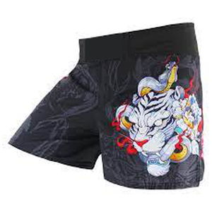 Short de boxe haute performance pour l'entraînement et les matchs Short de combat léger avec fentes latérales et taille élastique - Product Image 5