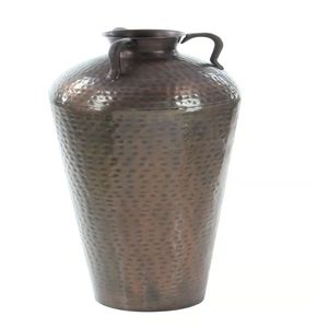Best Quality Iron Metal Floor Flower <b>Vase</b> Hammered Antique Luxury Design for Table Top Living Room Decoration Home Decoration - Product Image 1