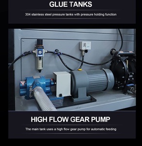 <strong>Highly</strong> Automated PVC Sandwich Panels Manufacturing AB <strong>Glue</strong> Dispenser Innovative For Gluing <strong>Machines</strong> - Product Image 6