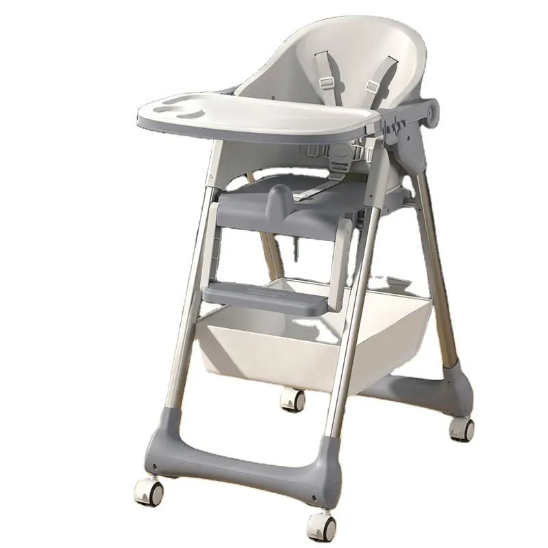 Toptan PP bebek besleme yüksek sandalye taşınabilir açık ev güvenlik yüksek bebek sandalyesi yemek için