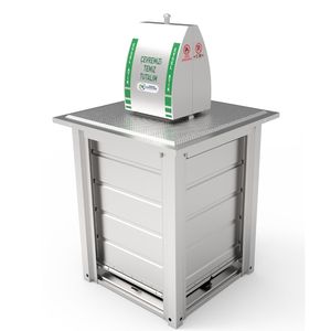 Offre Spéciale : Conteneur à Déchets Carré en Fer de Luxe de 3500L, Entièrement Encastré, pour Usage Extérieur - Product Image 2