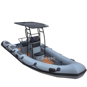 Bateau <span class=keywords><strong>semi</strong></span>-<span class=keywords><strong>rigide</strong></span> gonflable Zhenbo 19 pieds Hard TOP <span class=keywords><strong>580</strong></span> Speed Boat Rib580 Power Sport Yacht provenant du Royaume-Uni - Product Image 5
