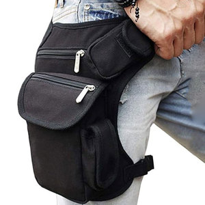 Venta al por mayor Pierna Bolsa Poliéster Monedero Táctico Riñonera Pierna Bolsa Impermeable Motocicleta Transpirable Y Cómodo Pierna Bolsas - Product Image 6