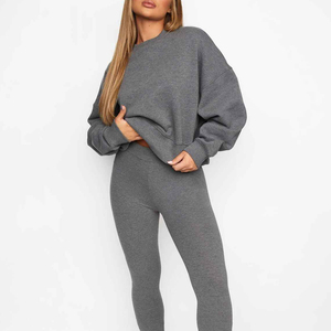 Nueva venta al por mayor de cuello redondo sudadera hombres y mujeres sudaderas de algodón de poliéster de alta calidad - Product Image 6