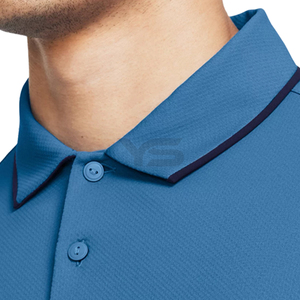 Camiseta de golf transpirable suave y fina de alta calidad para hombre, camiseta de manga corta sólida informal a la moda, camiseta de talla grande - Product Image 4