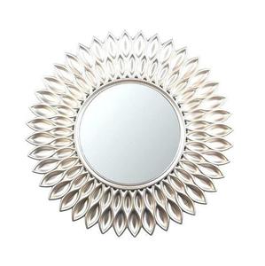 Espejo de Pared de Calidad Superior Chapado en Oro, Espejo de Metal con Acabado Plateado para Uso en el Hogar, Hoteles y Restaurantes, Espejo de Pared con Diseño Moderno - Product Image 5