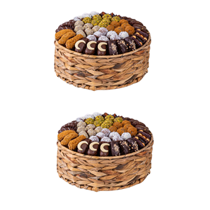 Bol en jacinthe d'eau écologique non toxique, style bohème, couleur chocolat, le plus vendu, vaisselle de Ramadan en gros, décoration à prix abordable - Product Image 3