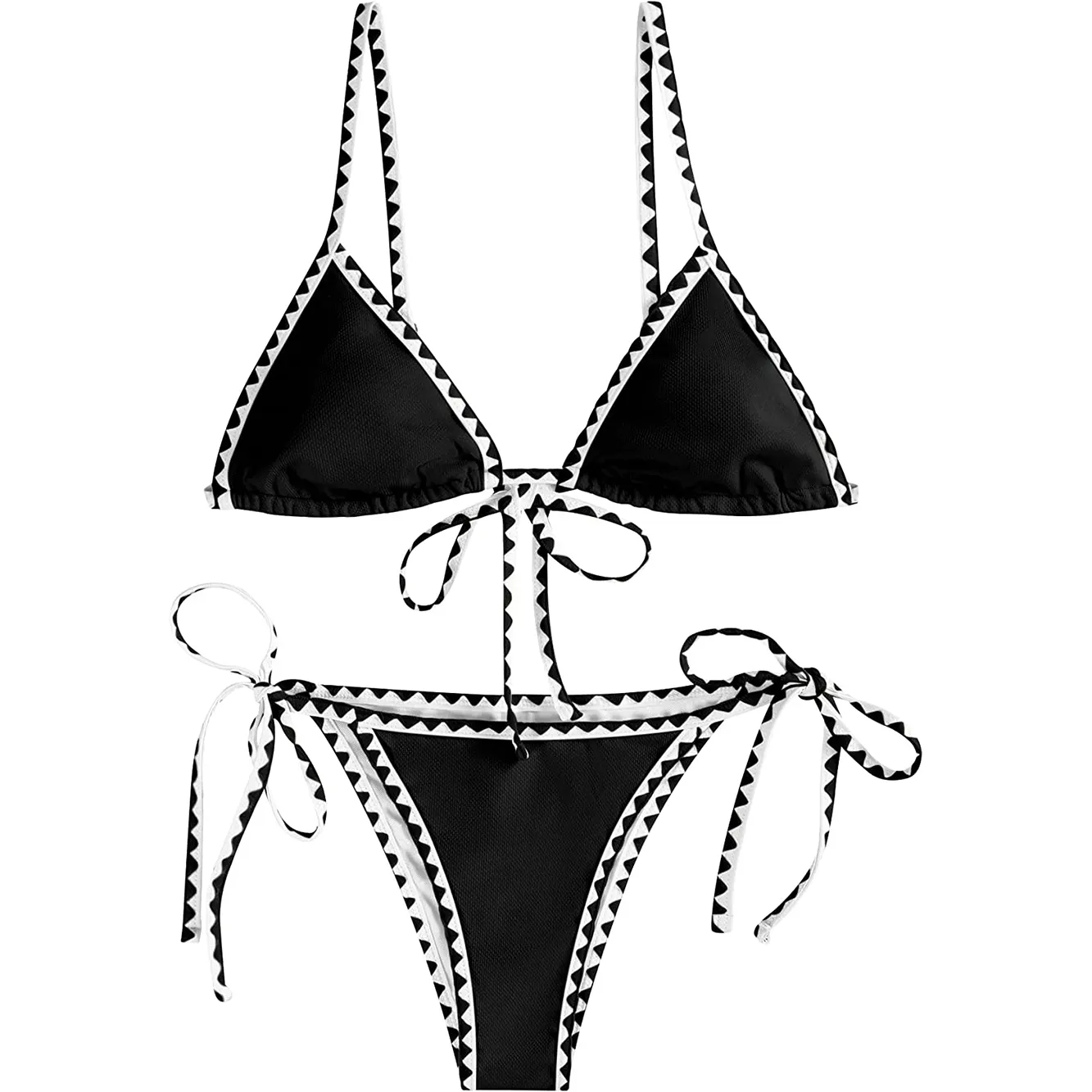 Grosir Lingerie Seksi Wanita Set Bra Renda Eksotis dan Celana Dalam Set Jaring-jaring Garter Lingerie dengan Ikat Pinggang