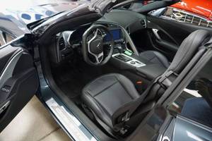 2019 Chevrolet co. rvette stin. Màu xám 2dr mui trần Coupe 2631 dặm ánh sáng nội thất ghế da ACC Cruise kiểm soát R19 lốp AWD - Product Image 6