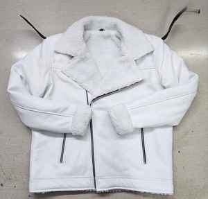 Veste en jean en cuir personnalisable de haute qualité unisexe 100% coton Style décontracté pour l'hiver avec logo brodé - Product Image 5