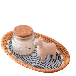 Vaisselle alimentaire en rotin de qualité supérieure Plateau alimentaire Vaisselle faite à la main Meilleure vente en gros Prix accepté - Product Image 1