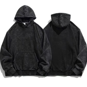 OEM/ODM commandes en gros à délai rapide pulls à capuche pour hommes 100% coton brodé logo personnalisé et étiquettes d'étiquettes - Product Image 5