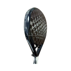 Raquetas de Pádel de Fibra de Carbono 12K 18K Personalizadas, Profesionales, Premium, OEM, Paletas, Pelotas, Logotipo Personalizado, Material de Red de Nailon - Product Image 3