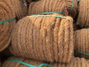 LA MEJOR VENTA CUERDA COIR DE COCO NATURAL, Cuerda de fibra natural 100% Cuerda de fibra natural Eco Coir para soporte de plantas de jardinería y suministro de manualidades - Product Image 6