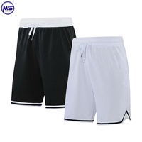 Shorts de basket-ball pour hommes de qualité supérieure 2022, respirants, 100% coton biologique, impression de logo personnalisée, taille plus, vente en gros