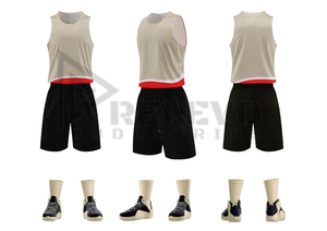 Uniforme de Baloncesto Personalizado por Sublimación para Club, Diseño de Uniforme de Baloncesto para Hombre, Diseño Multicolor, Ligero de 160 g/m² - Product Image 4