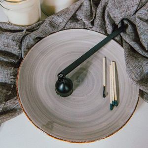 Ensemble d'accessoires pour bougies Design élégant Outil d'extincteur de bougies Tondeuse à bougie Kits de louche - Product Image 3