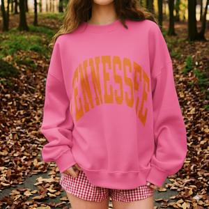 Sudadera de cuello alto para mujer de la mejor calidad, sudadera bordada, sudadera de poliéster/algodón con cuello simulado - Product Image 4