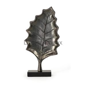 Feuille Accent Événements Vacances Noël Articles décoratifs Sculpture de feuille en aluminium coulé Objet de table Artisanat en métal Feuille d'argent personnalisée - Product Image 4