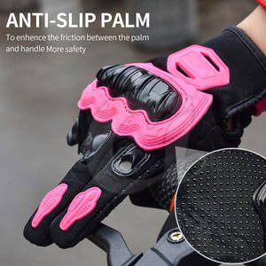 Guantes de moto de protección de la mejor calidad Guantes de moto resistentes al desgaste Guantes de moto antideslizantes - Product Image 6