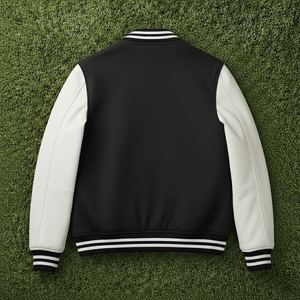 Chaquetas Bomber Varsity con Logotipo Personalizado, Estilo Letterman, Hombros Caídos, Reversibles, Transpirables, para Mujer - Product Image 2
