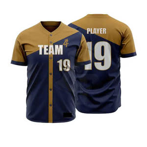 Vêtements de sport à quantité minimale de commande bas, uniforme de baseball confortable, taille personnalisée, uniforme de baseball pour jeunes - Product Image 6