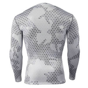 2026 Rash Guard pour homme à manches longues, service OEM, séchage rapide, respirant, en Spandex/Polyester, qualité supérieure, avec conception de logo personnalisée et couleurs - Product Image 2