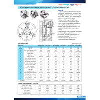 Mandrin hydraulique robuste à 4 mors de haute précision, corps en acier, pour centre d'usinage industriel, au meilleur prix