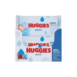 Huggies Natural Care Cucumber Aloe & Vitamin <b>E</b> Scented <b>Baby</b> Wipes | Hypoallergenic, 10 Flip-Top Packs (560 Wipes) - Product Image 1