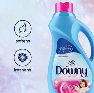 Downy Ultra 164 oz. Adoucissant liquide au parfum frais d'avril (190 charges) - Product Image 2