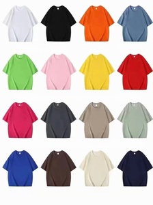Camisetas de Manga Corta con Cuello Redondo para Hombre, Algodón Pima, Tejido de Punto, Transpirable, Antiarrugas, Secado Rápido, Estilo Casual para Otoño - Product Image 4