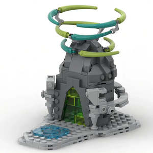 For <b>Lego</b> Moc for Zelda TOTK Sanctuaires 1:8 Construction Toy ABS Plastic <b>Block</b> Sets for Creative <b>Building</b> Modern Sanctuaries - Product Image 4