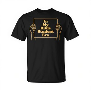 Maglietta Grafica 'In My Bible Student Era' Prodotto Promozionale per Cristiani - Product Image 2