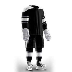 Uniforme de Hockey sobre Hielo de Diseño Asequible, Conjuntos Más Vendidos, Precio Económico, Diseño Cómodo y Antiencogimiento, Uniforme de Hockey sobre Hielo para Hombre - Product Image 5