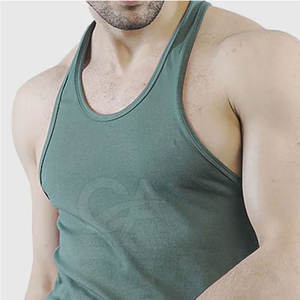 Hombres DE ALTO fabricante de bajo precio Hombres Tank Top OEM Service Último diseño Oversize Tank Top para hombres - Product Image 2