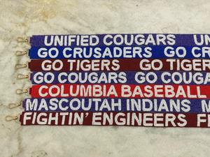 Correas de bolso con cuentas, elegantes y adornadas, hechas a mano con tela y cuentas de vidrio, monederos con cuentas, correas de guitarra para el día del partido y fiestas. - Product Image 5