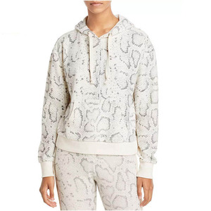 Nuevo conjunto deportivo y de ocio de dos piezas para hombres y mujeres, Sudadera con capucha de otoño e invierno y pantalones de chándal de lana, chándal estampado - Product Image 4