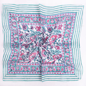 Fashion Multicolor Cotton Square Bandana <b>Scarf</b> Unisex Head <b>Neck</b> Wrap Casual Outdoor <b>Men</b> Women Comfortable Multifunction Headwear - Product Image 4