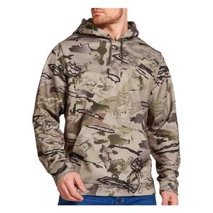 Sweat à capuche d'hiver unisexe en polaire chaude, brodé camouflage et imprimé numérique, pour le quotidien, les loisirs et l'extérieur, confortable et décontracté - Product Image 1