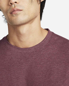 Camiseta de Algodón de Punto para Hombre, Manga Larga, Cuello Redondo, Corte Regular, Color Sólido, Transpirable, Informal - Product Image 3